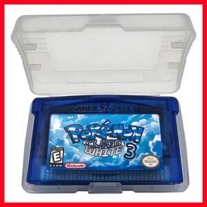 Pokemon Cloud White 3 Gameboy Advance GBA / Ds Lite